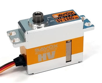 Savox Mini Digital HV Alum   Servo 0.055sec / 167oz @ 7.4V